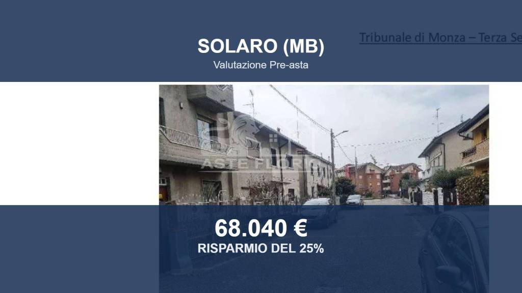 appartamento in vendita a Solaro in zona Villaggio Brollo