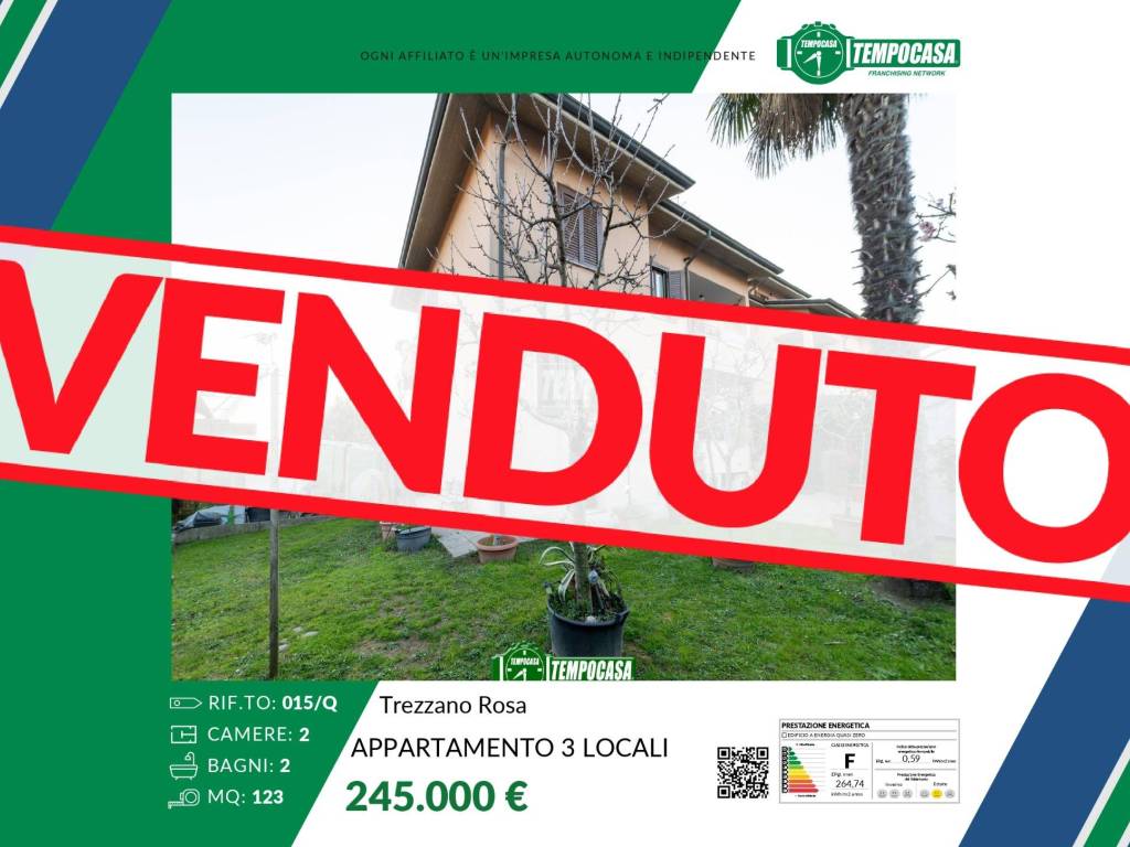 appartamento in vendita a Trezzano Rosa