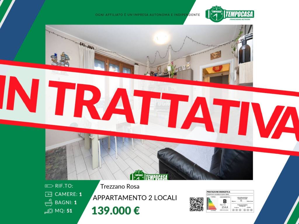 appartamento in vendita a Trezzano Rosa