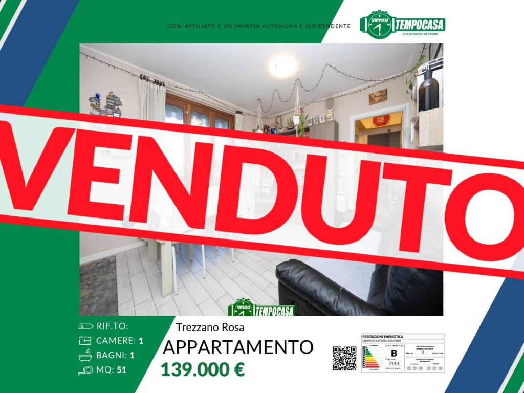 appartamento in vendita a Trezzano Rosa