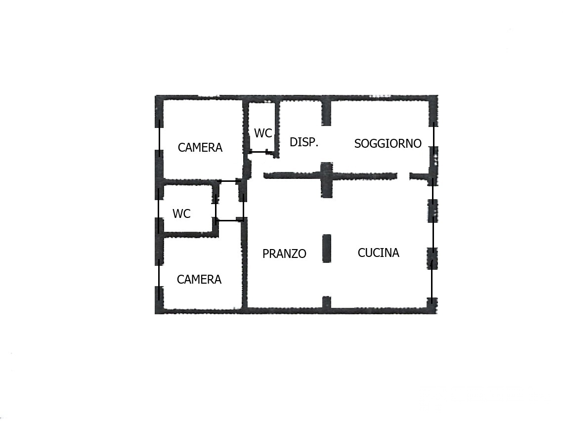 appartamento in vendita a Trezzano Rosa