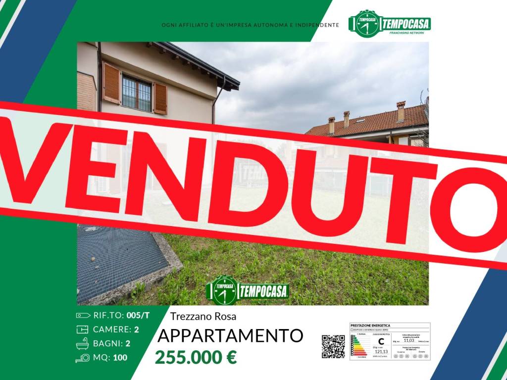 appartamento in vendita a Trezzano Rosa