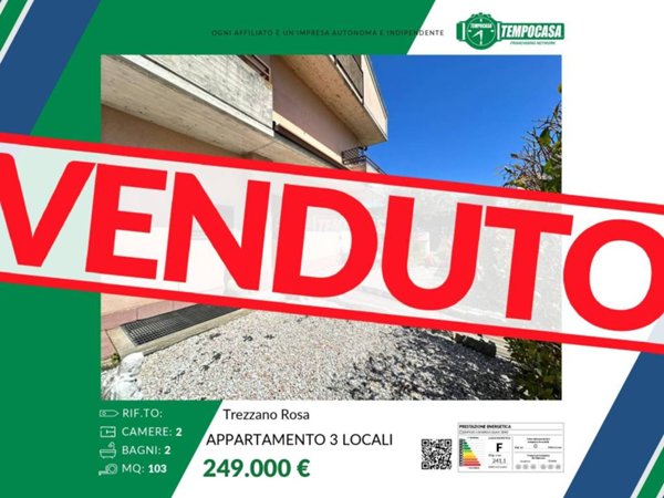 appartamento in vendita a Trezzano Rosa
