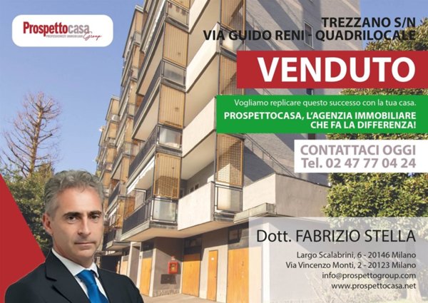 appartamento in vendita a Trezzano sul Naviglio