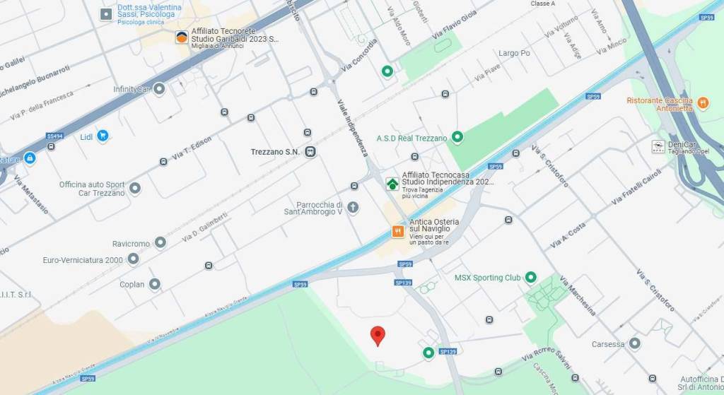 appartamento in vendita a Trezzano sul Naviglio