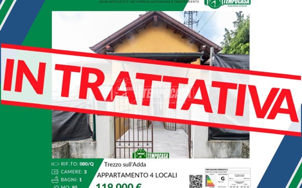 appartamento in vendita a Trezzo sull'Adda