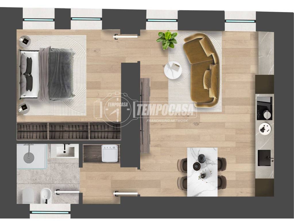 appartamento in vendita a Trezzo sull'Adda