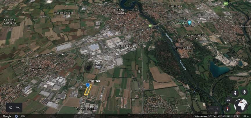 terreno edificabile in vendita a Trezzo sull'Adda