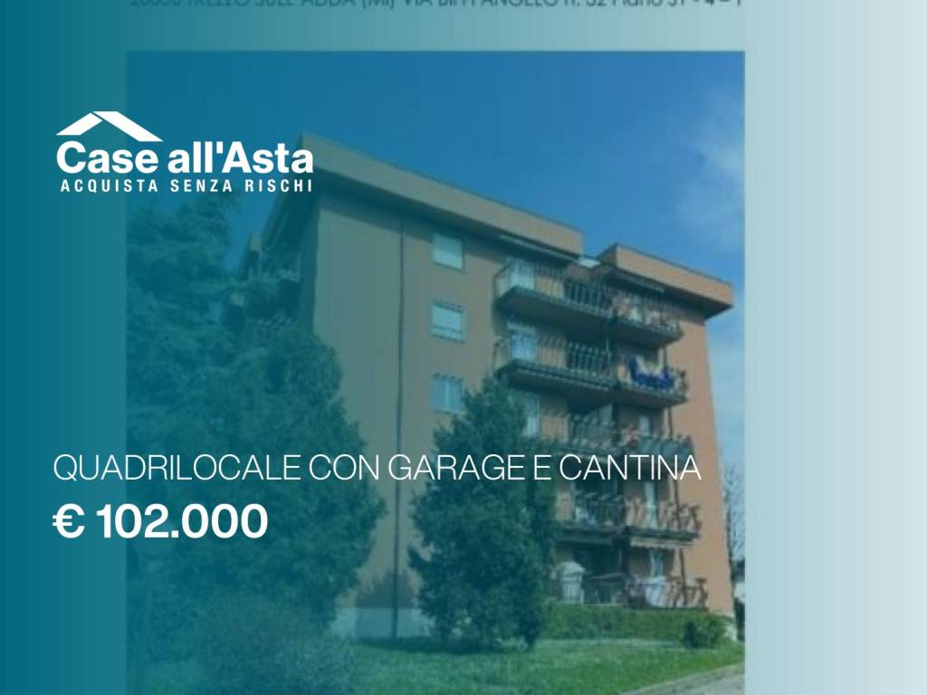appartamento in vendita a Trezzo sull'Adda