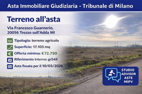 terreno agricolo in vendita a Trezzo sull'Adda