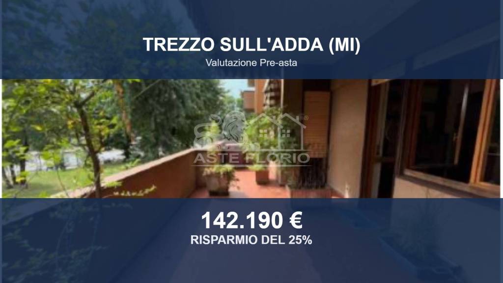 appartamento in vendita a Trezzo sull'Adda in zona Concesa