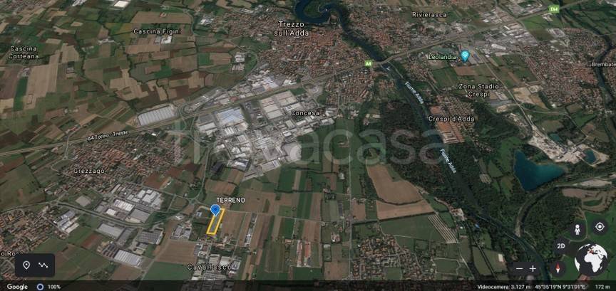 terreno edificabile in vendita a Trezzo sull'Adda