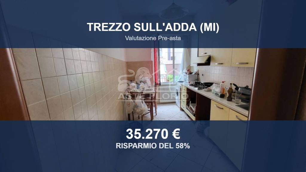 appartamento in vendita a Trezzo sull'Adda in zona Concesa