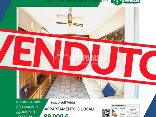 appartamento in vendita a Trezzo sull'Adda in zona Concesa