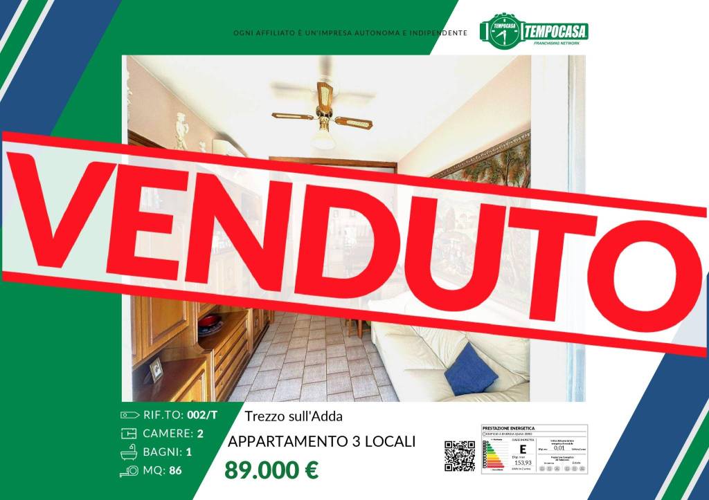 appartamento in vendita a Trezzo sull'Adda in zona Concesa