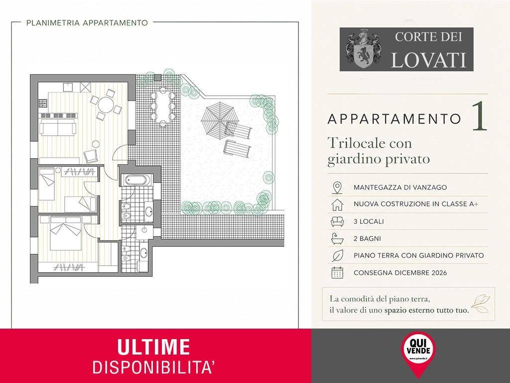 appartamento in vendita a Vanzago in zona Mantegazza