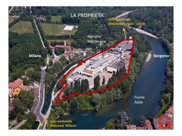 terreno agricolo in vendita a Vaprio d'Adda