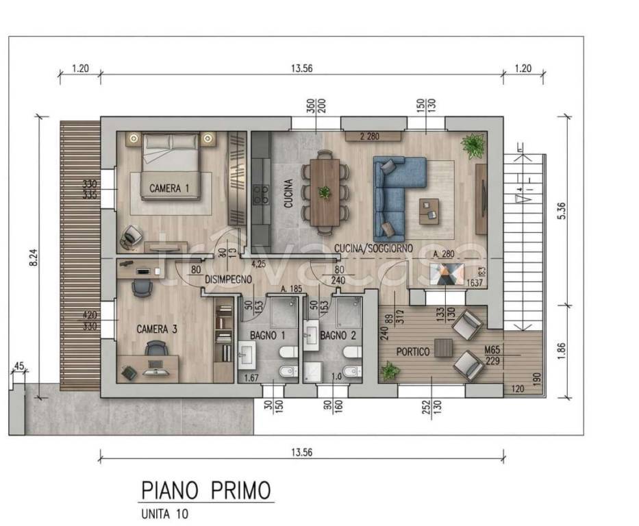 appartamento in vendita a Vaprio d'Adda
