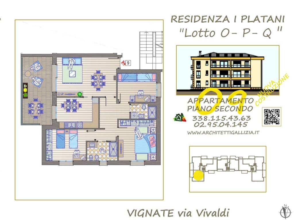 appartamento in vendita a Vignate