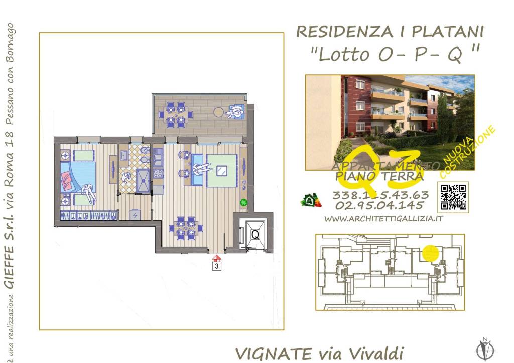 appartamento in vendita a Vignate