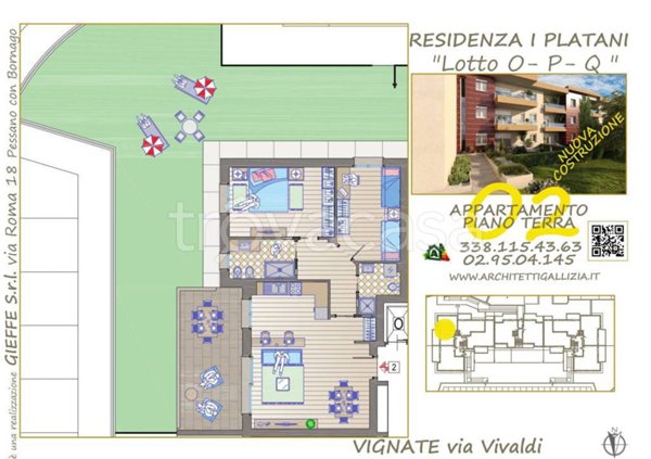 appartamento in vendita a Vignate