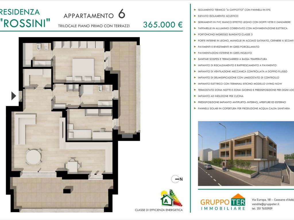 appartamento in vendita a Vignate
