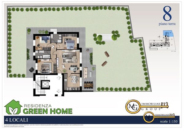 appartamento in vendita a Vignate