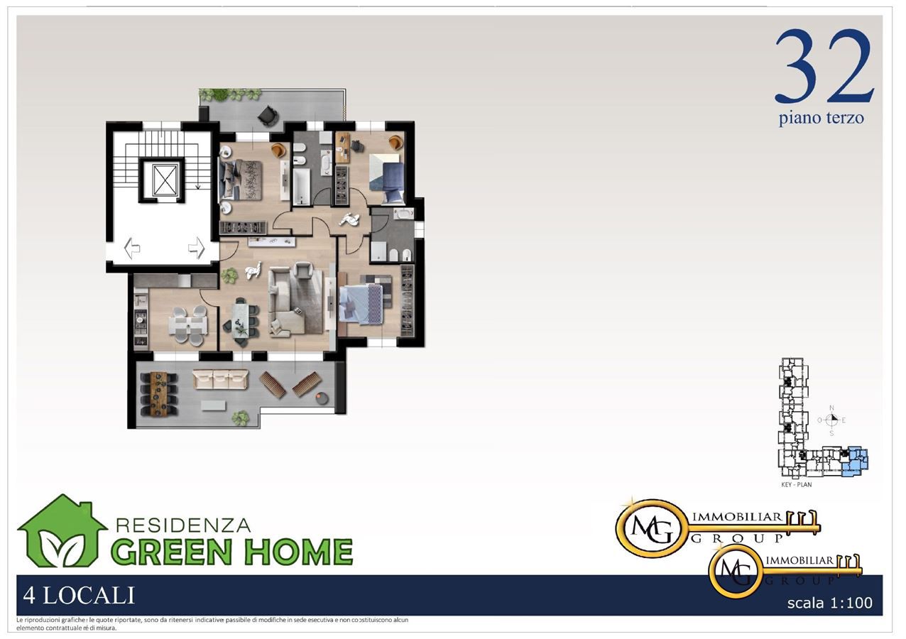 appartamento in vendita a Vignate