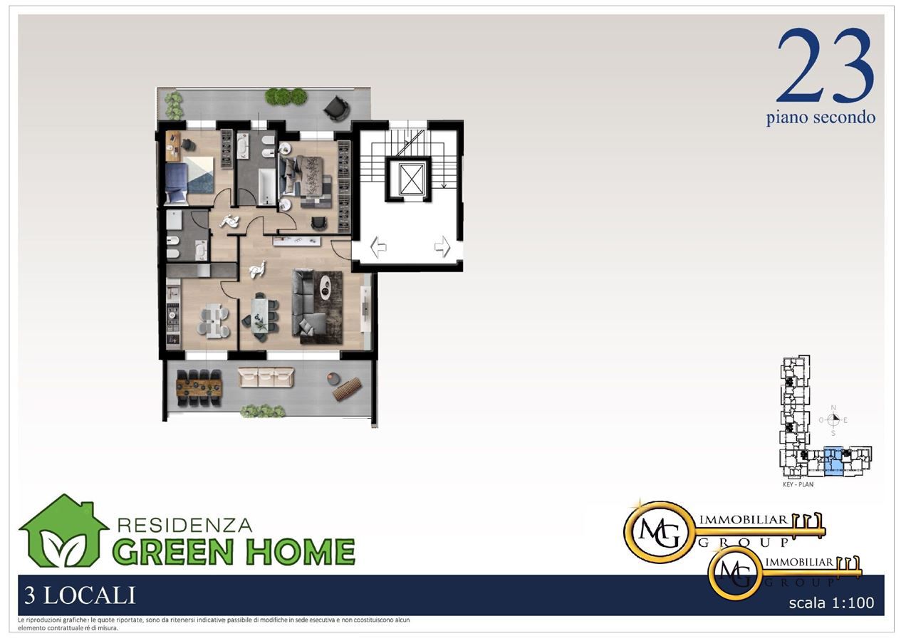 appartamento in vendita a Vignate