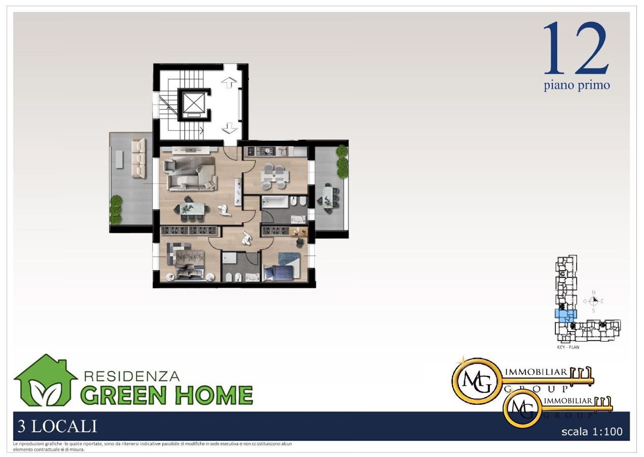 appartamento in vendita a Vignate