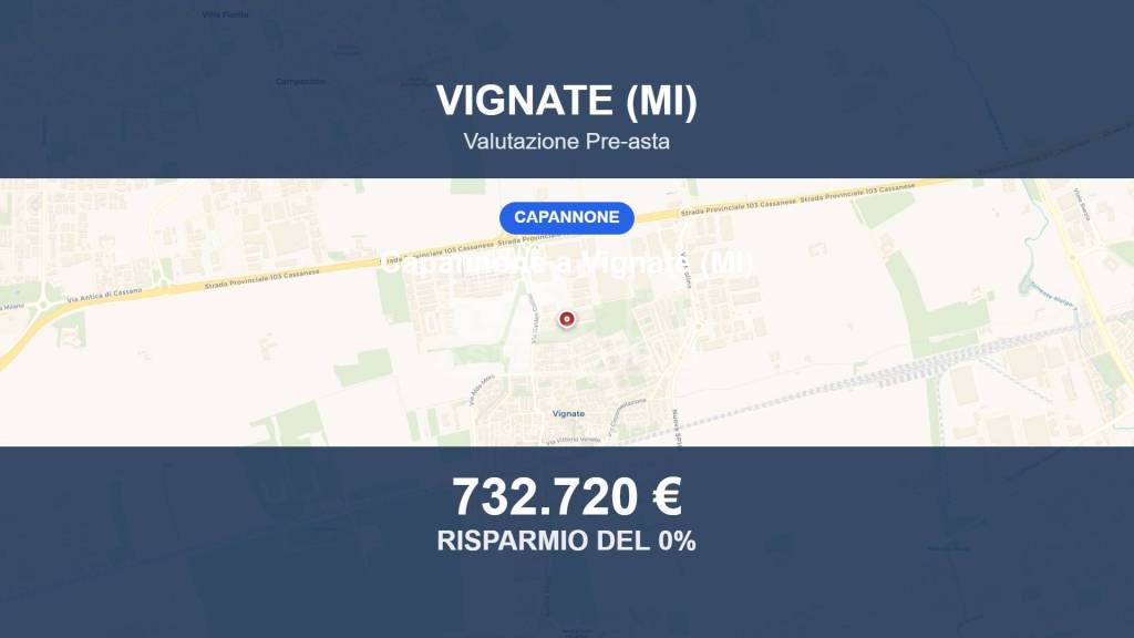 locale commerciale in vendita a Vignate