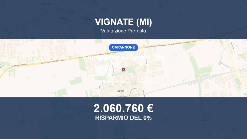 capannone in vendita a Vignate