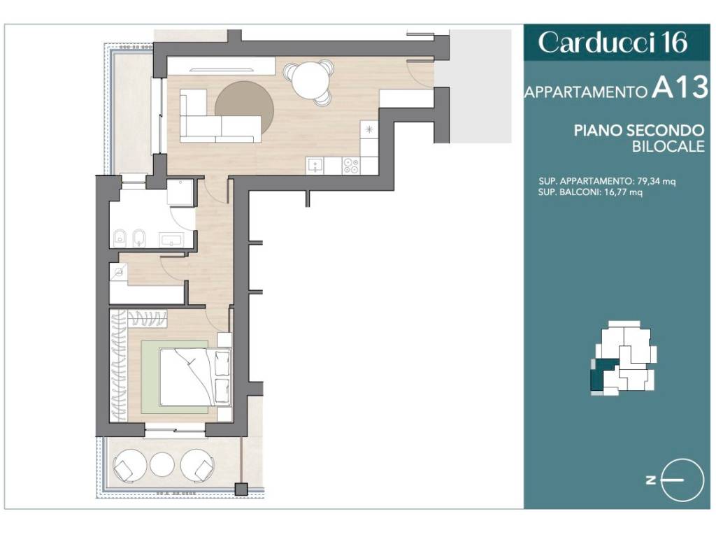 appartamento in vendita a Vimodrone