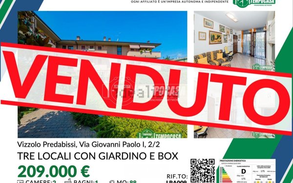 appartamento in vendita a Vizzolo Predabissi