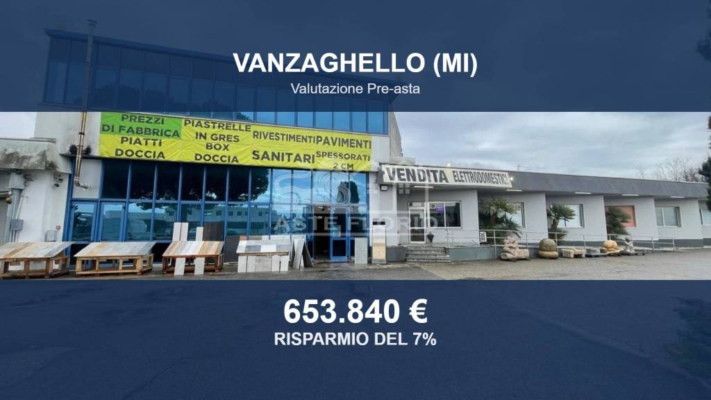 locale commerciale in vendita a Vanzaghello