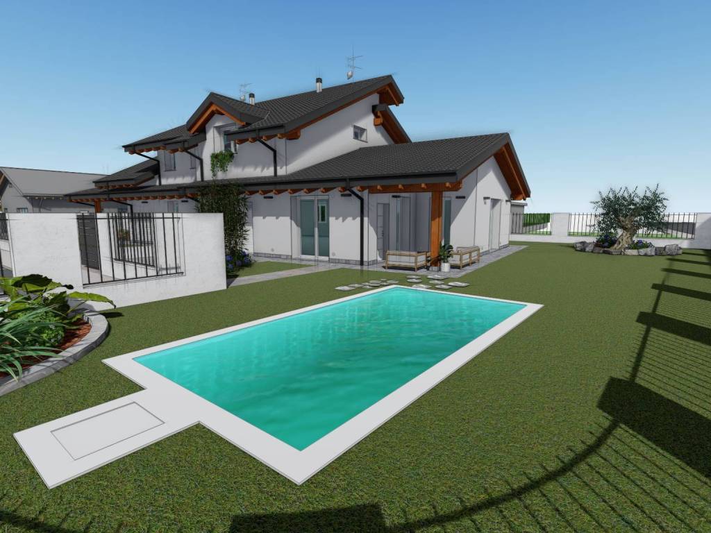 casa indipendente in vendita a Vermezzo con Zelo