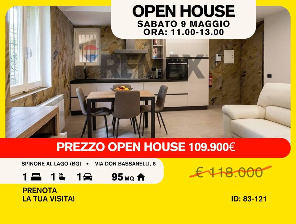 appartamento in vendita ad Adrara San Martino