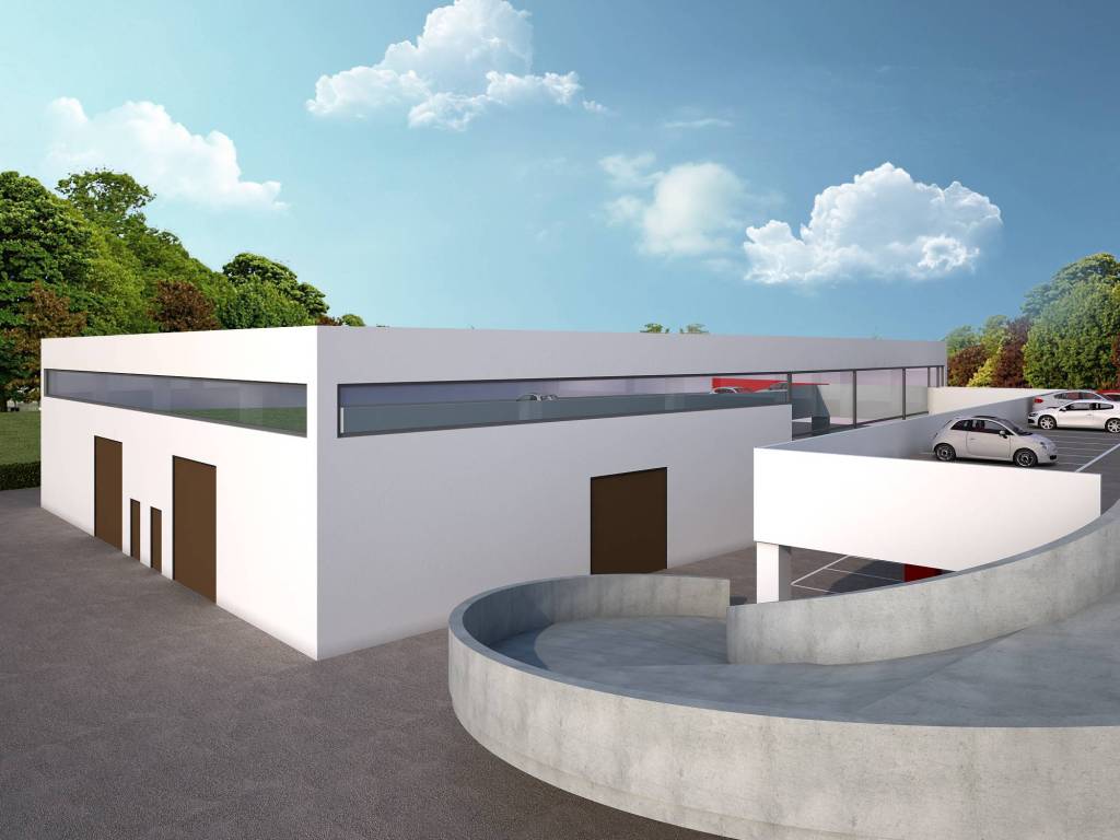 locale commerciale in vendita ad Albano Sant'Alessandro