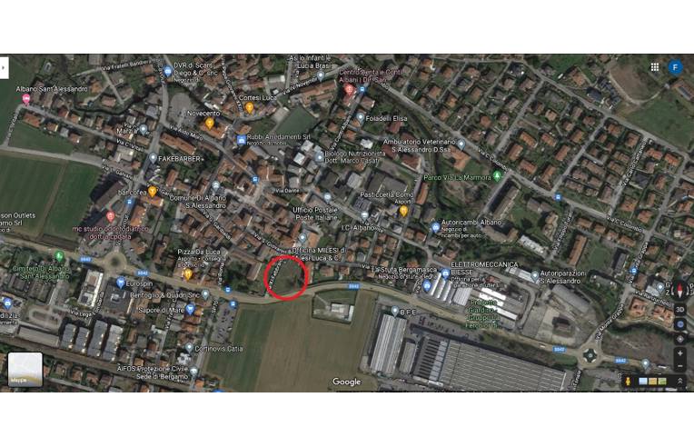 terreno edificabile in vendita ad Albano Sant'Alessandro