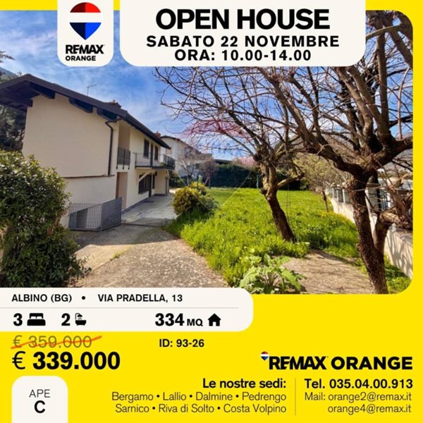 casa indipendente in vendita ad Albino