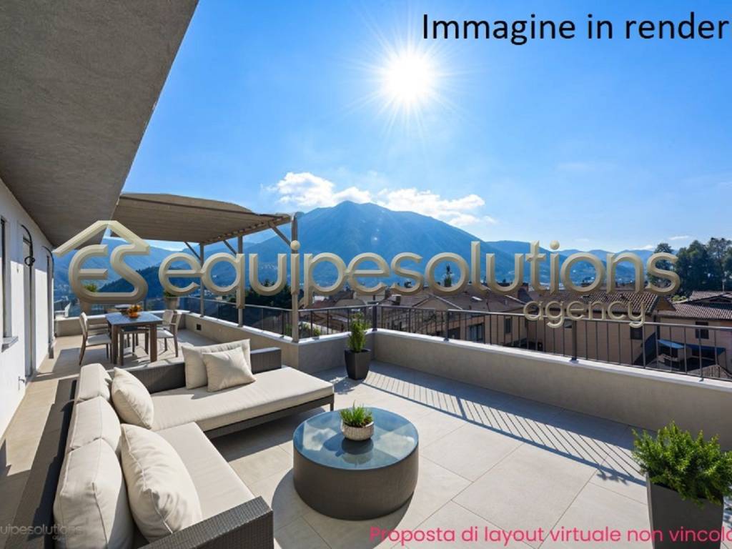 appartamento in vendita ad Albino