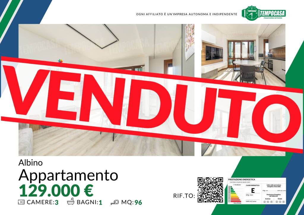 appartamento in vendita ad Albino