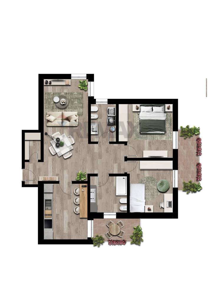 appartamento in vendita ad Almenno San Bartolomeo