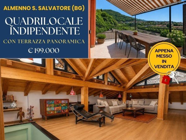 appartamento in vendita ad Almenno San Salvatore