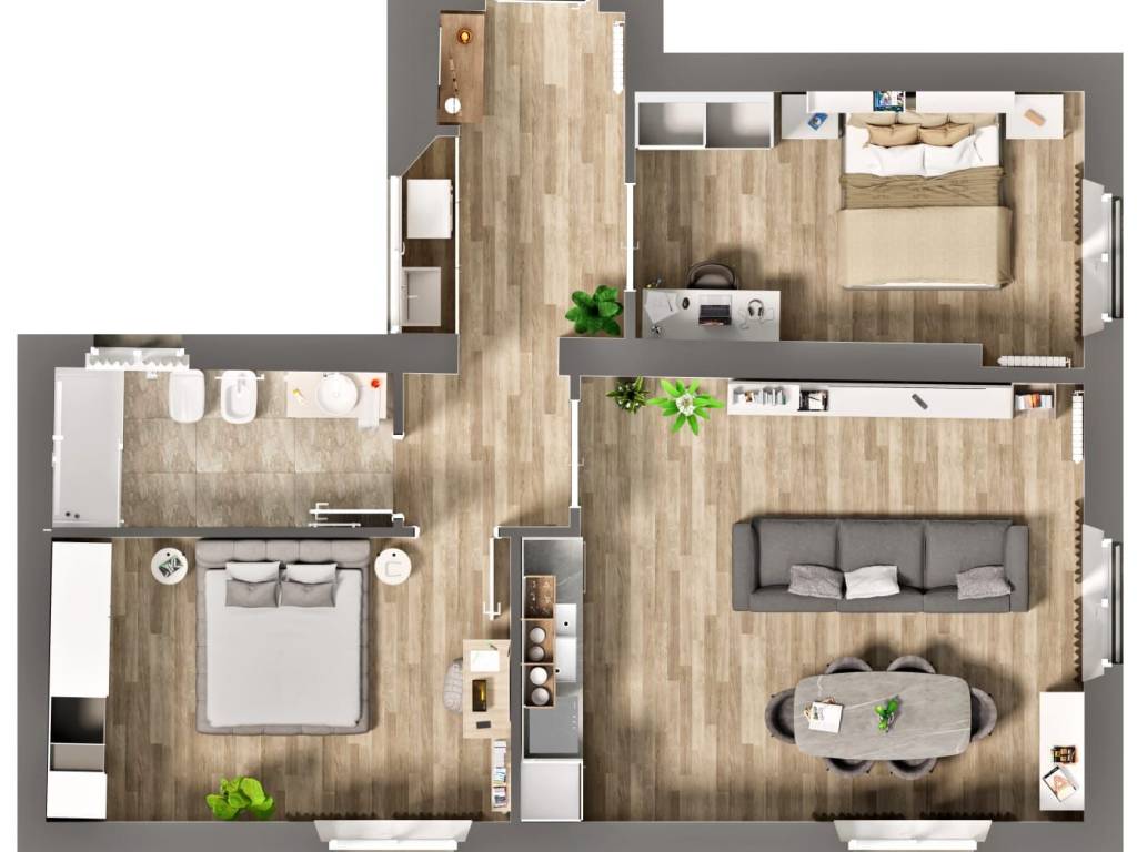 appartamento in vendita ad Alzano Lombardo
