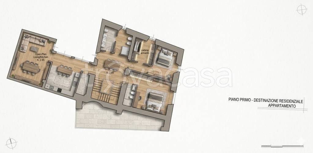 appartamento in vendita ad Alzano Lombardo