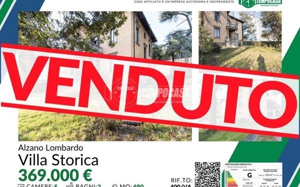 casa indipendente in vendita ad Alzano Lombardo