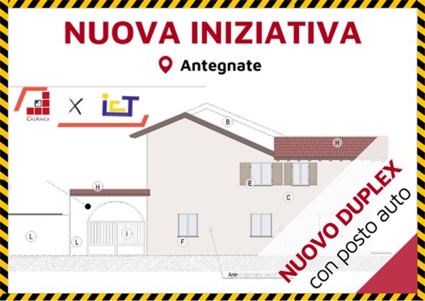 appartamento in vendita ad Antegnate