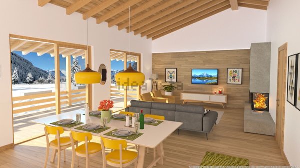 appartamento in vendita ad Ardesio in zona Cerete