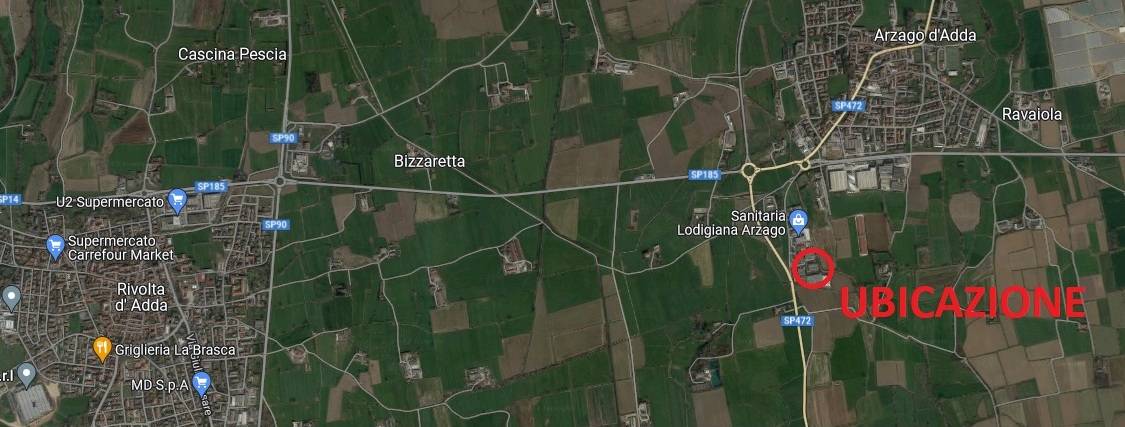 capannone in vendita ad Arzago d'Adda